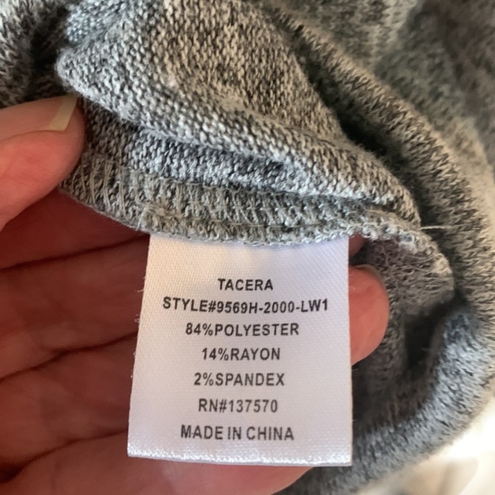 TACERA Pineapple Sequins Sweatshirt Plus Sz 1X - Picture 8 of 9